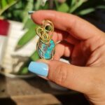 آویز فیروزه نیشابور برنج