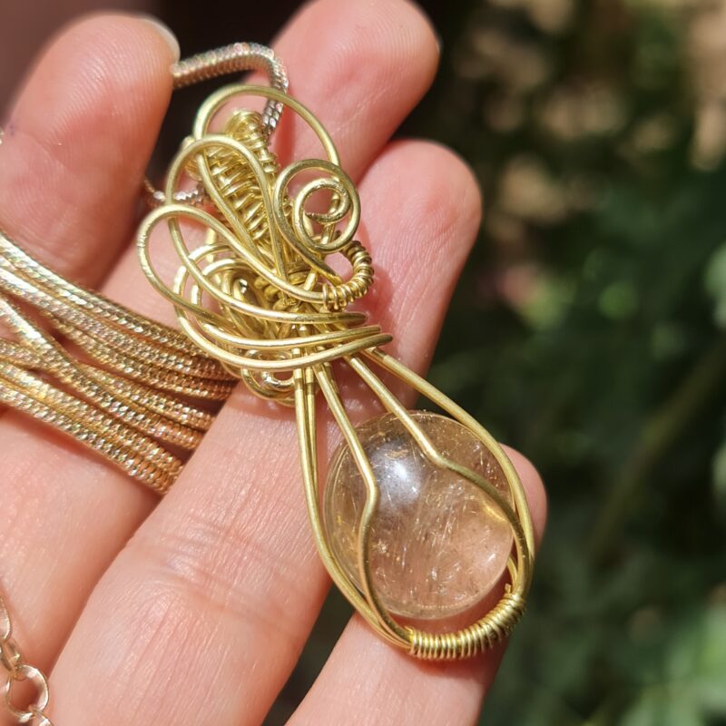 آویز درّ با رکاب برنز