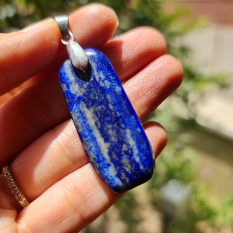 آویز سنگ لاجورد افغان