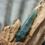 آویز سنگ عقیق خزه ای