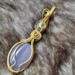 گردنبند عقیق سوسنی