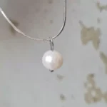 گردنبند مروارید استیل