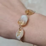 دستبند سنگ سیترین