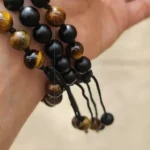 دستبند چشم ببر و اونیکس دست بافت