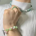 گردنبند و دستبند سنگ آمازونیت