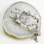 دستبند کوارتز شفاف دخترانه