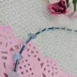 گردنبند سنگ آکوامارین آبی رنگ