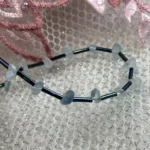 گردنبند سنگ آکوامارین مینیمال