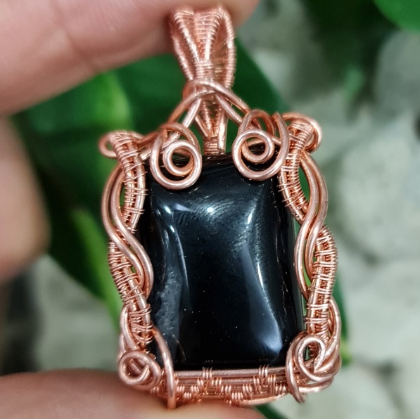 آویز سنگ اونیکس