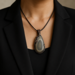 گردنبند سنگ طبیعی