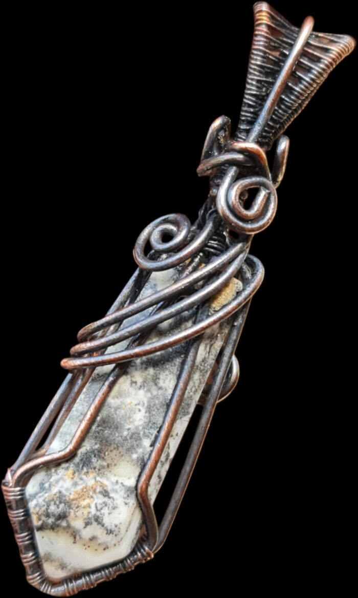 پاندول سنگی با رکاب مسی