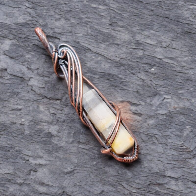 گردنبند دست ساز مسی