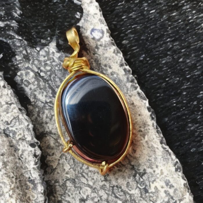 سنگ عقیق با طراحی مینیمال