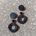 گوشواره سنگ اونیکس