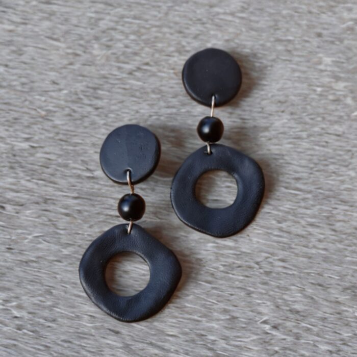 گوشواره سنگ اونیکس