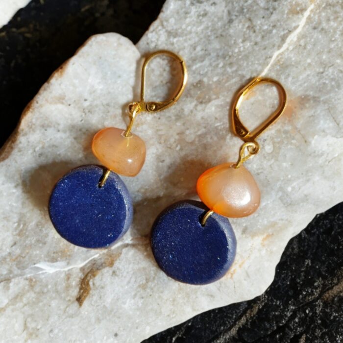 agate ring گوشواره عقیق سلیمانی