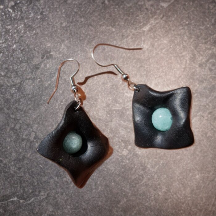 گوشواره آکوانایت از مجموعه سایه و دریا