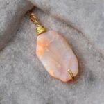 آویز عقیق دست ساز