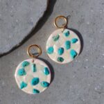 گوشواره فیروزه مدرن