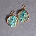 گوشواره سنگ فیروزه