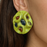 گوشواره سنگ اصل عقیق