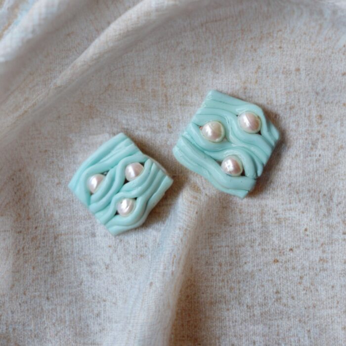 گوشواره مروارید طبیعی