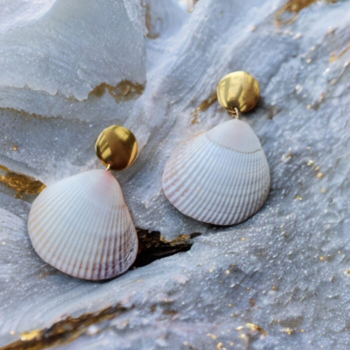 گوشواره صدف اصل