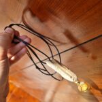 آویز سنگ و چوب